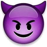 Emoji дьявол