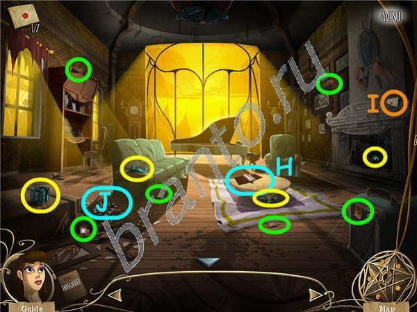 Помогите пройти головоломку в игре Время тайн Загадка шестого призрака
