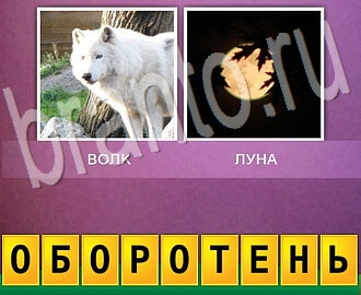 Все ответы онлайн игры 2 фото 1 слово уровень 66 белый волк рядом с деревом, полнолуние