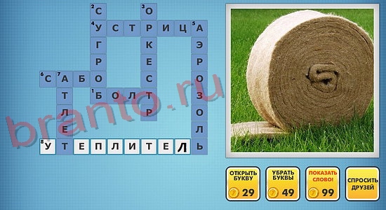 фото кроссворды ответы в одноклассниках уровень 287