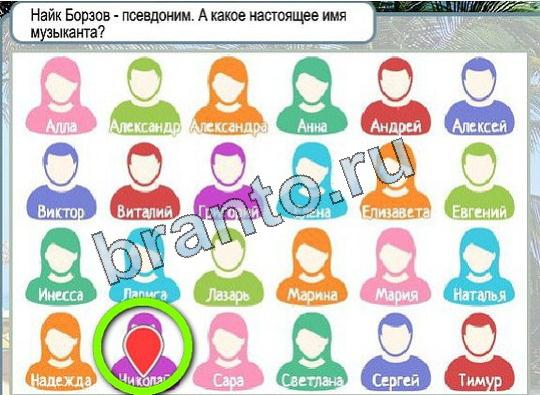 Горячо-Холодно игра ответы в одноклассниках Уровень 1837 Найк Борзов имя