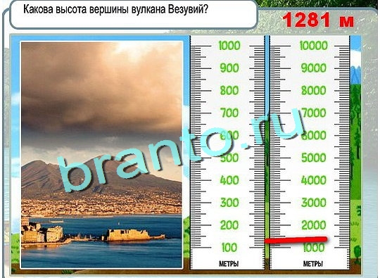 игра Горячо-Холодно помощь Уровень 2489 высота Везувия