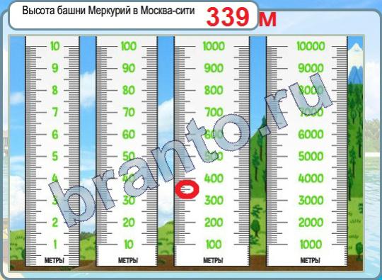 игра Горячо-Холодно помощь Уровень 479 высота башни Меркурий в Москва сити
