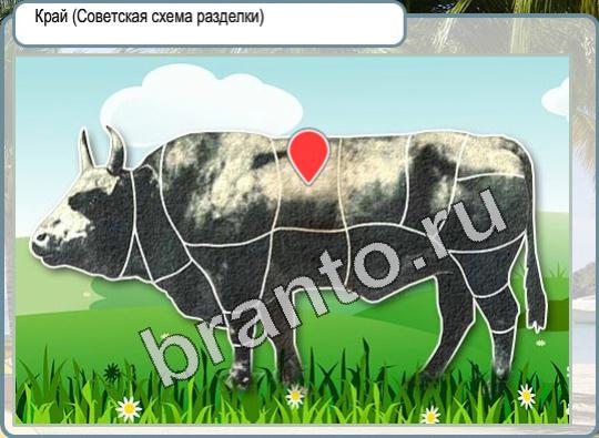 Помощь на игру Горячо-Холодно Уровень 934 край у коровы