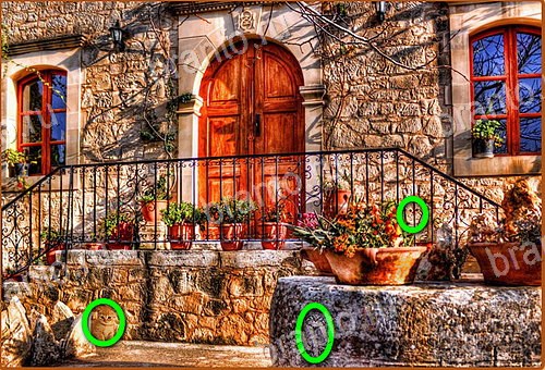 ответы на игру Найди кота Уровень 1066