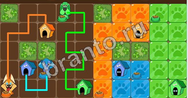 Пёс Флоу игра подсказки уровень 14