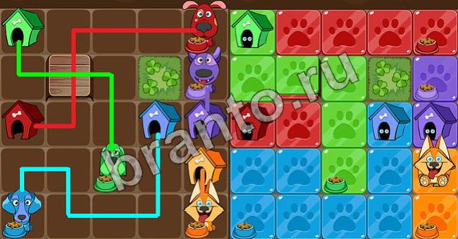 прохождение на игру Пёс Флоу уровень 21