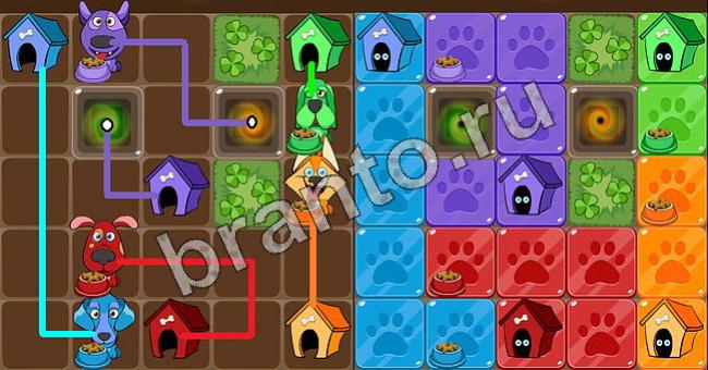 Пёс Флоу прохождение игры уровень 22