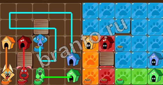 ответы для игры Пёс Флоу уровень 27