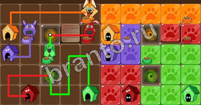ответы на игру Пёс Флоу в скриншотах уровень 32