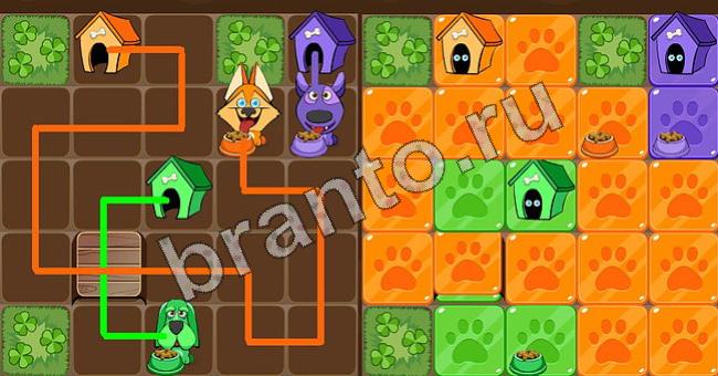 ответы на игру Пёс Флоу уровень 36