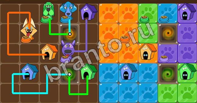 ответы на игру Пёс Флоу уровень 38