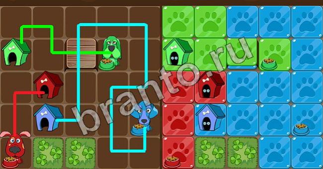 ответы на игру Пёс Флоу в скриншотах уровень 42