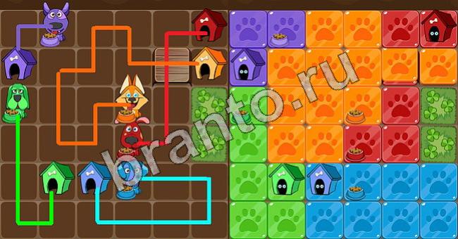 ответы на игру Пёс Флоу уровень 43