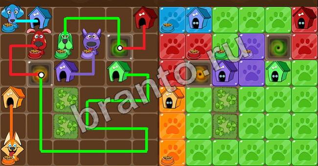 ответы на игру Пёс Флоу уровень 44