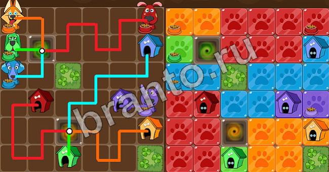 ответы на игру Пёс Флоу в одноклассниках уровень 47