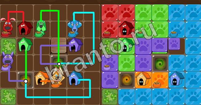 ответы на игру Пёс Флоу уровень 50