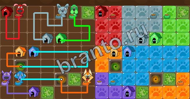 Пёс Флоу помощь Уровень 160