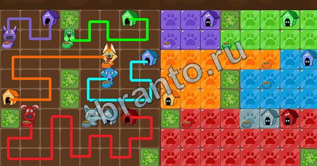 Пёс Флоу игра помощь Уровень 165