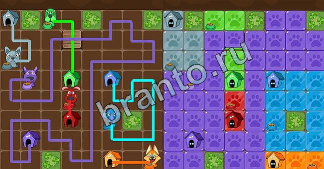 прохождение на игру Пёс Флоу Уровень 171