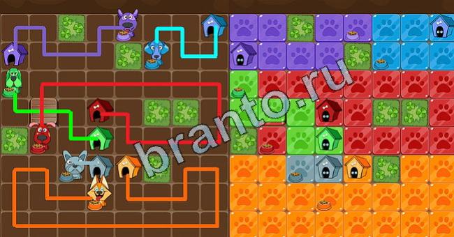 Пёс Флоу прохождение игры Уровень 172