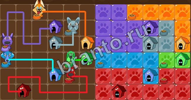 ответы на игру Пёс Флоу Уровень 187