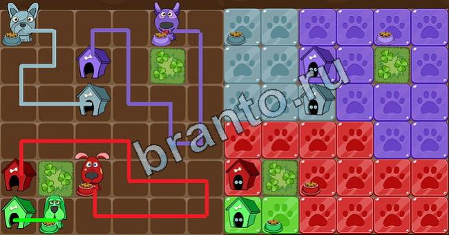 ответы на игру Пёс Флоу Уровень 193