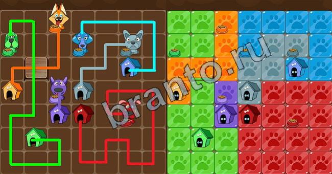 Пёс Флоу решения Уровень 212