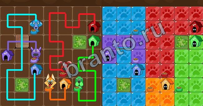 Пёс Флоу игра помощь Уровень 215