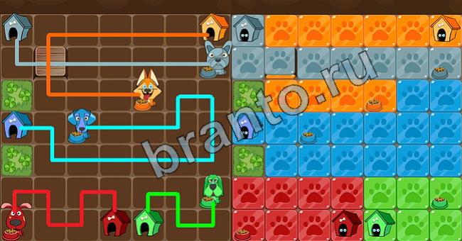 одноклассники Игра Пёс Флоу прохождение Уровень 220