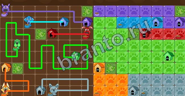 прохождение на игру Пёс Флоу Уровень 221