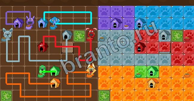 Прохождение игры Пёс Флоу Уровень 224