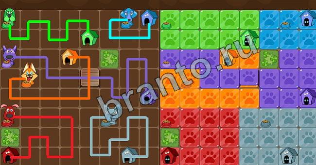 ответы для игры Пёс Флоу Уровень 227