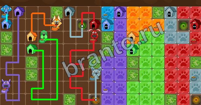 Пёс Флоу игра ответы Уровень 229