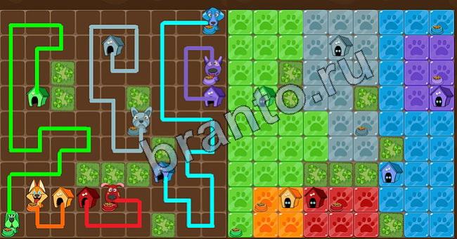 Пёс Флоу помощь в картинках Уровень 231