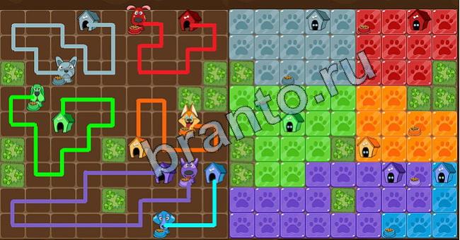 ответы на игру Пёс Флоу в скриншотах Уровень 232