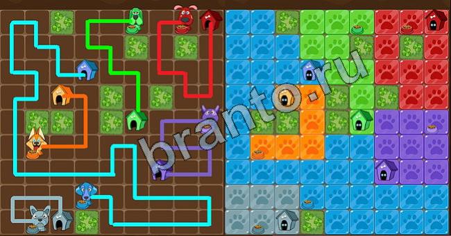 ответы на игру Пёс Флоу Уровень 236