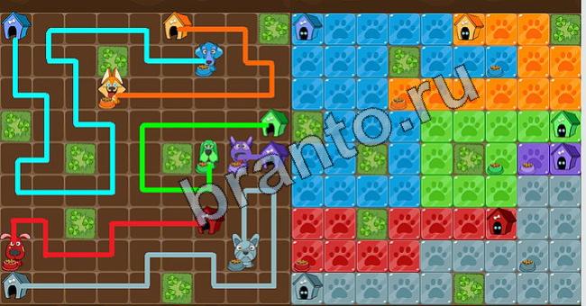 ответы на игру Пёс Флоу Уровень 240