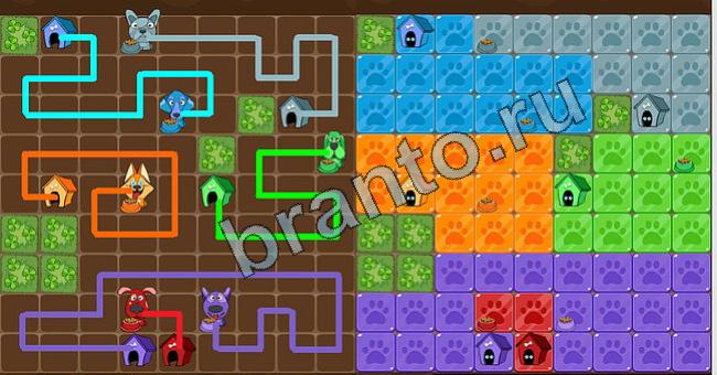 Пёс Флоу помощь в картинках Уровень 241