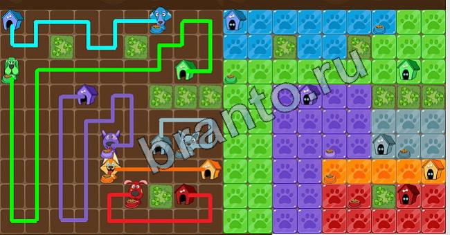 ответы на игру Пёс Флоу Уровень 243