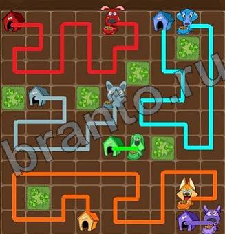 ответы на игру Пёс Флоу Уровень 244