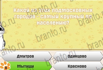 Самый умный котёнок Одноклассники подсказки Уровень 513