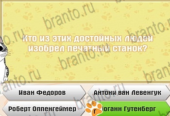 Самый умный котёнок все отгадки Одноклассники Уровень 529