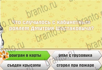 Самый умный котёнок Одноклассники решения на игру Уровень 708