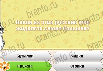игра Самый умный котёнок в Одноклассниках ответы Уровень 759