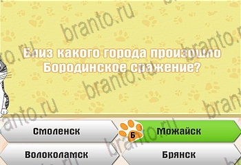 Одноклассники Самый умный котёнок решебник к игре в Одноклассниках Уровень 846