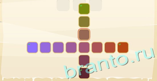 помощь на игру Цвета одноклассники уровень 104