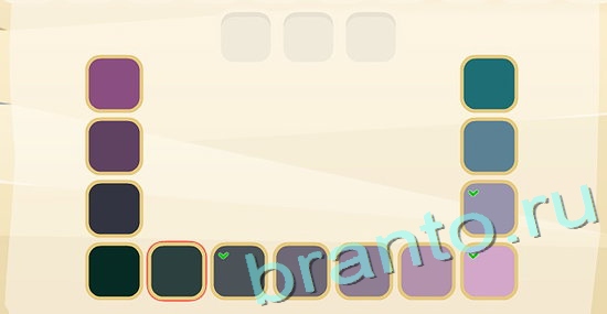 ответы на игру Цвета в одноклассниках уровень 111