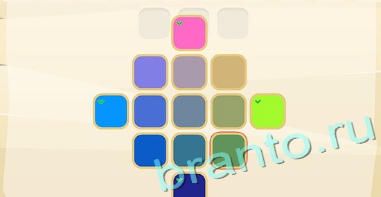 Цвета игра подсказки в одноклассниках уровень 117