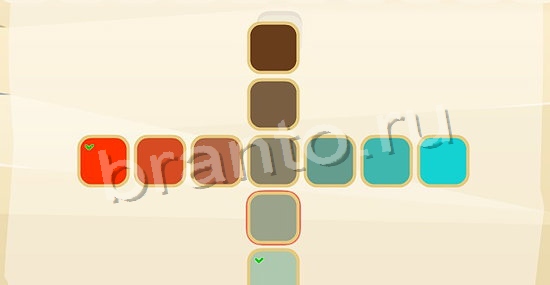 помощь на игру Цвета одноклассники уровень 154